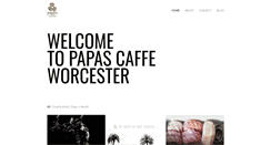 Desktop Screenshot of papascaffe.com